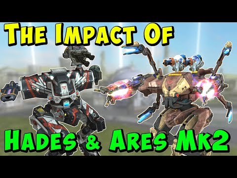 The Impact Of Mk2 Hades & Ares Robots on War Robots Meta? Gameplay WR