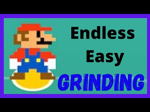 GRINDING Endless Easy Levels in Super Mario Maker 2