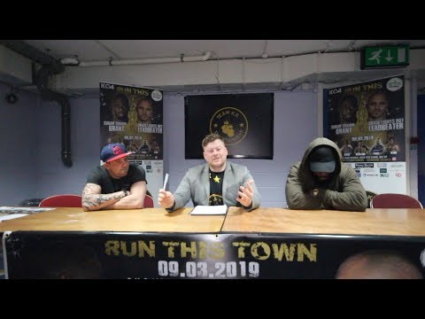 KO4 Press Event - Tzuke Pearce Vs Chaney King