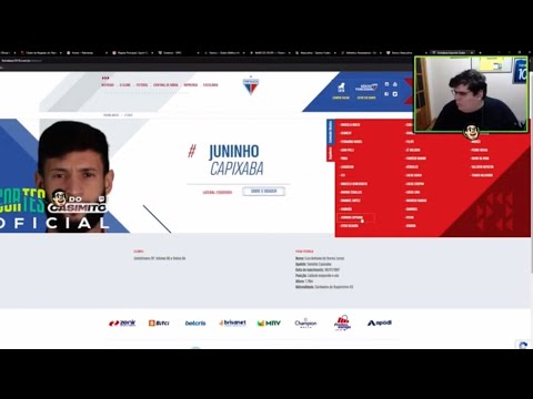 CASIMIRO AVALIANDO ELENCO DO FORTALEZA PARA REFORÇAR VASCO - CASIMIRO REAGINDO TIME DO FORTALEZA