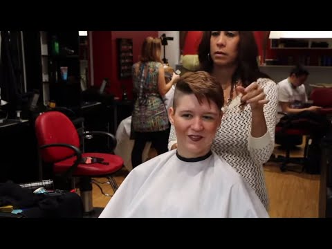 Justine AZ (pt 1): Undercut Pixie Haircut (YT Original)