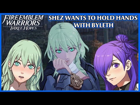Shez wants to hold hands with Byleth - Fire Emblem Warriors Three Hopes