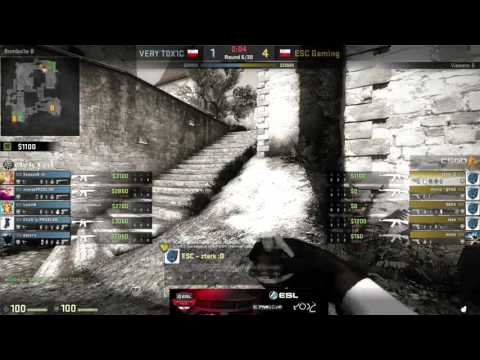 CSGO ESL Polish championship - VERY T0X1C VS ESC Gaming (G1) -  By elekTra & Grumble$