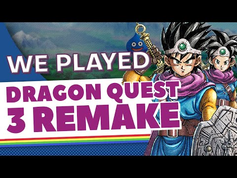 We PLAYED Dragon Quest III HD-2D!