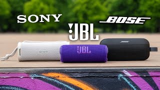 JBL Flip 7 VS Bose SoundLink Flex 2 VS Sony ULT Field 1 – Sp