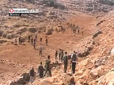 إدلب  باب الهوى  زحف المقاتلين باتجاه المركز 1972012 | أموي سوريا لطرد الاحتلال النصيري الشيعي