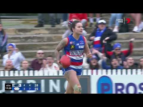 2023 Hostplus SANFLW League GF - Central's Caitlen Teague kicks match-winner