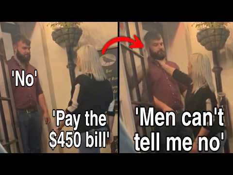 Entitled Woman FURIOUS After He Says “NO” And Walks Off