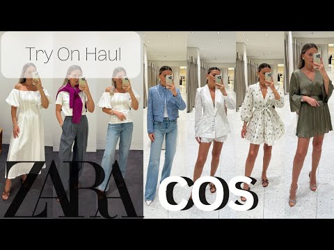 Biggest ZARA  and COS ** | TRY on Haul | ** Styling ideas, full outfits