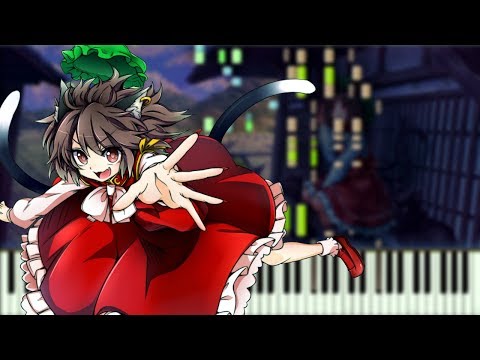 [Piano Duet] Touhou 7 - The Fantastic Legend of Tohno | Synthesia Tutorial | Arrangement