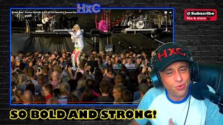 Better Now - Davina Michelle (LIVE @P!nk Beautiful Trauma World Tour) Reaction!