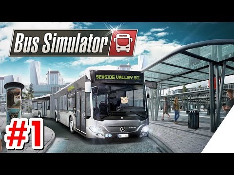 BUS SIMULATOR [PS4][German] Let's Play #1 The Chaotic Bus Driver, Liszy?!