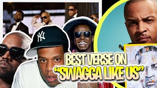 BEST VERSE ON: T.I. *SWAGGA LIKE US* Kanye West, Lil Wayne, Jay Z [Reaction]