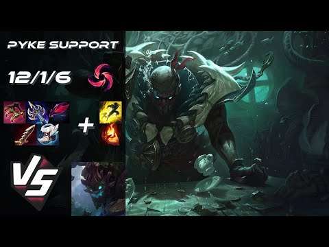 SUPPORT Pyke vs Maokai - NA Challenger Patch 14.13