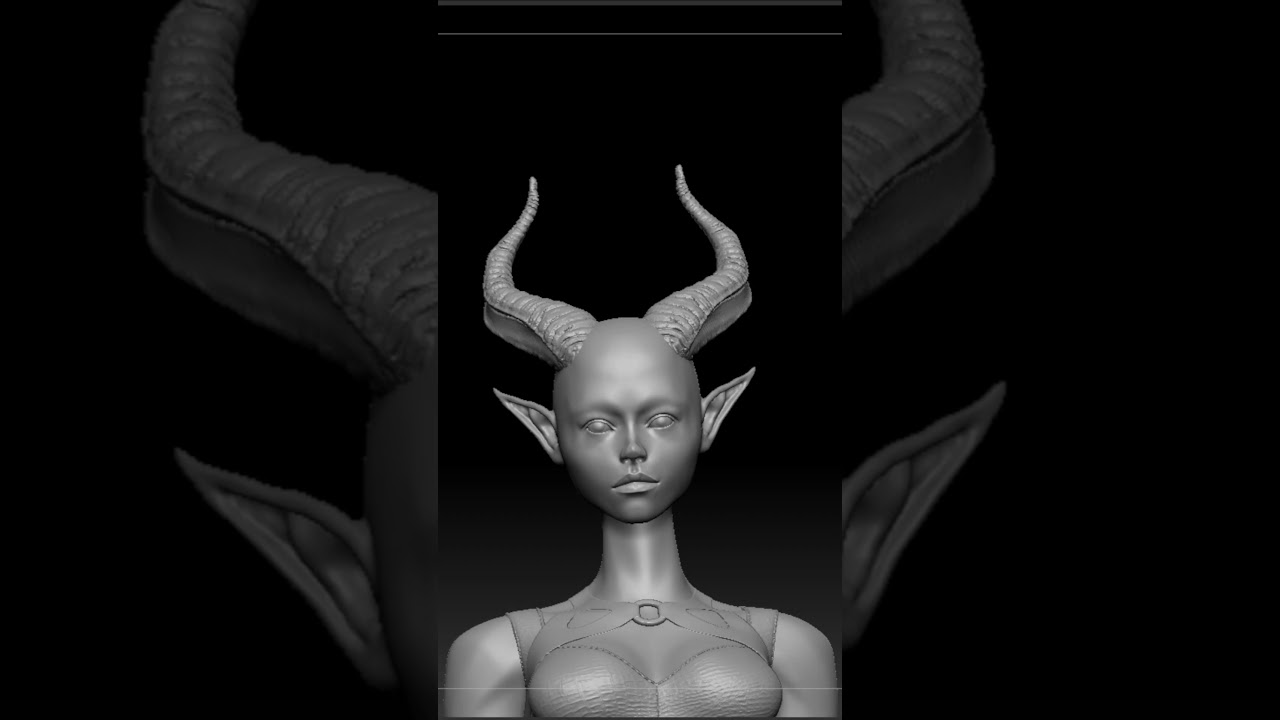 Riria WIP in #zbrush
