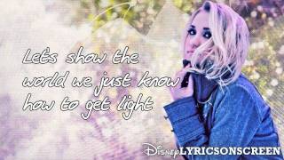 Emily Osment - Gotta Believe In Something (Lyrics Video) HD