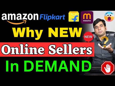 Why New Online Sellers Demanded by Ecommerce Giant Amazon, Flipkart, Meesho ?| Online Business Ideas