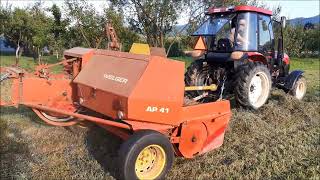 Welger AP41 & YTO 454 - baliranje