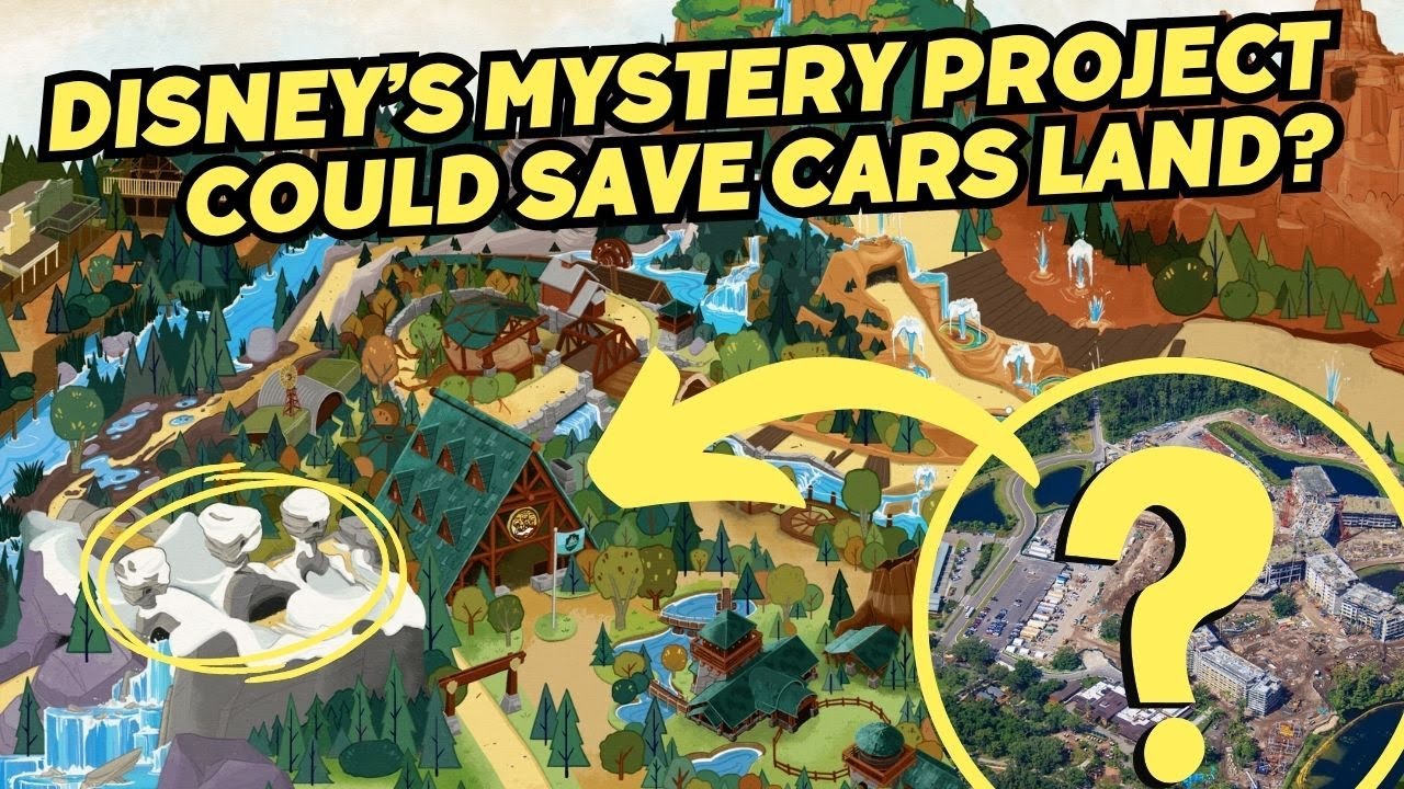 Disney World’s Cars Land is Borrowing From Where? | Disney’s Mystery Project Could Save Cars Land
