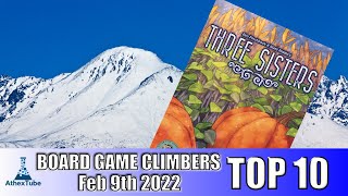 Top 10 Board Game Climbers for Week Ending in February 9th 2022