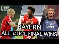 Relive the defining moments of all six BAYERN #UCL FINAL wins!