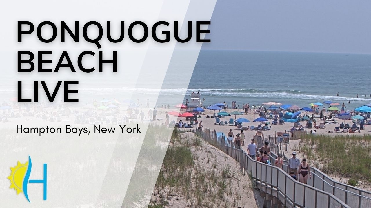 Live webcam view of Ponquogue Beach Pavilion Surf Cam