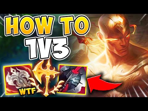 SIMPLY THE BEST LEE SIN BUILD! HOW TO 1v3 AT WILL! - League of Legends