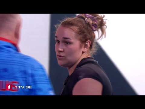 Дина Сазановец (BLR) - Women 76kg, Group B, European Championships, Batumi 2019