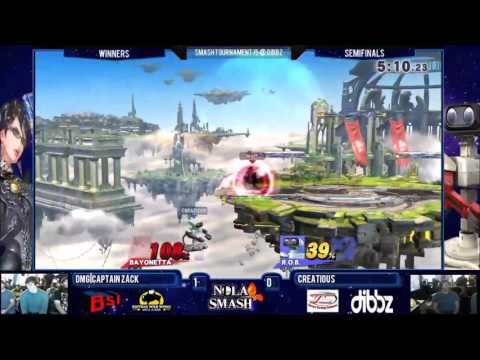 NOLA Smash 15: Winners Semifinals - DMG|Captain Zack vs Creatious