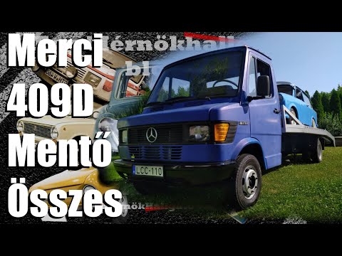 Mercedes 409D mentő összes!