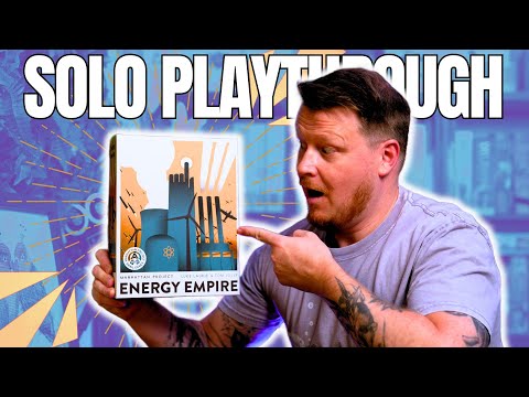 Solo Playthrough With Clash of Nations Automa - Energy Empire