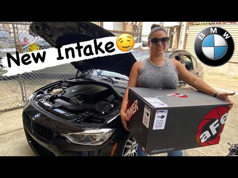 Installing the Brand New AFE Magnum Force Stage 2 Intake on my BMW F30 335i