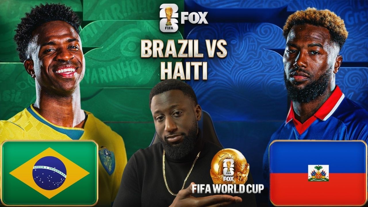 Haiti vs Brazil | LIVE From Stadium | 2026 FIFA World Cup Group Stage | Live Reactions & Commentary