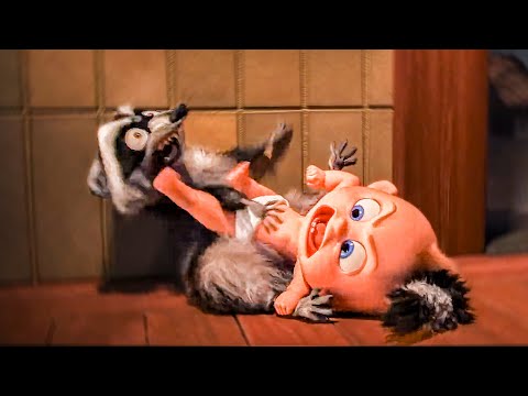 Incredibles 2 Clip - Baby Jack Jack Fights A Raccoon (2018)