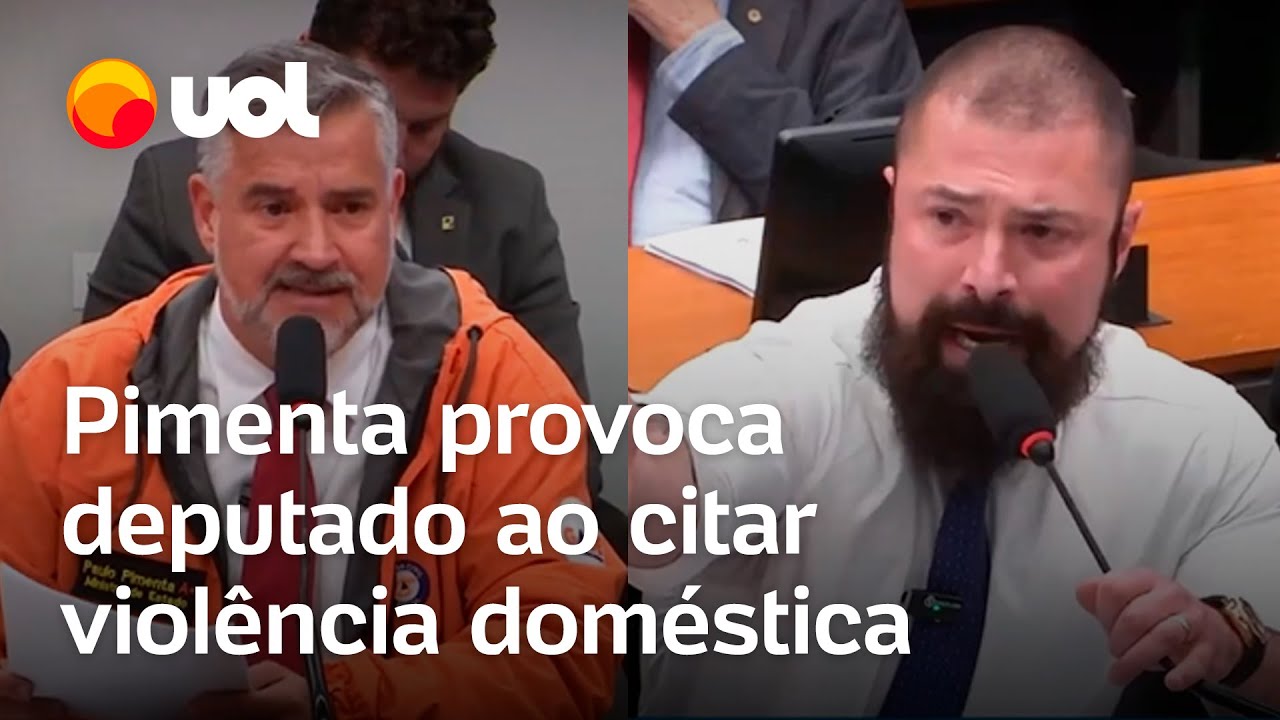 Pimenta provoca deputado do PL ao citar caso de violência doméstica