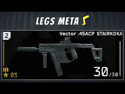 Escape from Tarkov Explaining the Vector Leg Meta