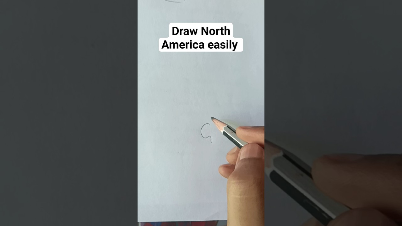 Draw North America with 