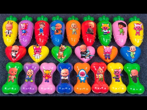 Pinkfong Slime Slime Party 💫 Jeni & Friends Make Cosmic Slime! Bebefinn Magic 🌈ASMR
