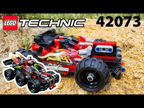 Lego Technic 42073 Bash! Взрывной гоночный автомобиль. Lego 42072+42073