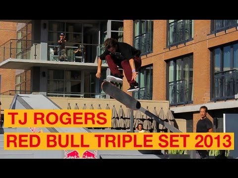 TJ ROGERS   RED BULL TRIPLE SET 2013 SAN DIEGO