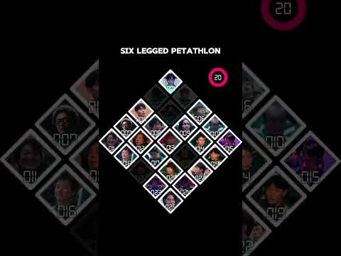 Player 001 - 025 Elimination Order Squid Game Season 2 #shorts #squidgame #squidgameseason2