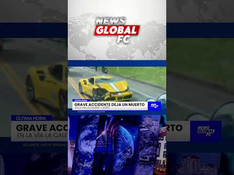 FERRARI ENVUELTO EN CHOQUE MORTAL EN LA CALERA