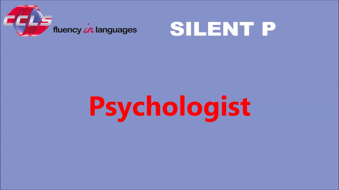 English words with silent P