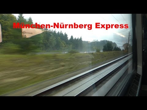 RE Mitfahrt SFS Ingostadt - Nürnberg 200 km/h (full)