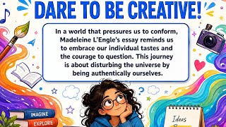 Unleash Your Inner Genius: Dare to be Creative! Explained | StudySync Grade 7 English Literature