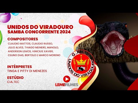 Viradouro 2024 -(CAMPEÃ D CARNAVAL)-Claudio Mattos, Claudio Russo, Julio Alves, Thiago Meiners e Cia