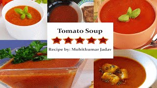 Tometo veggie soup recipe - Tometo soup | healthy soup recipes