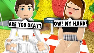 I Went On A Camping Date GONE WRONG... (Roblox Bloxburg) Roblox Roleplay