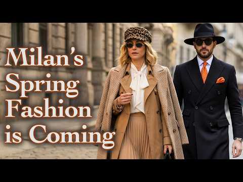 Spring 2026 Fashion Is Coming: Refined Milan Street Style. Luxury Shopping Vlog