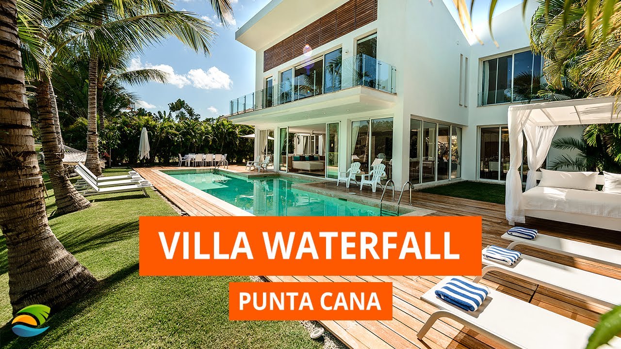 Villa Waterfall video